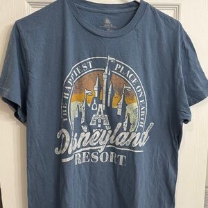 Disneyland Resort Blue Graphic Tee